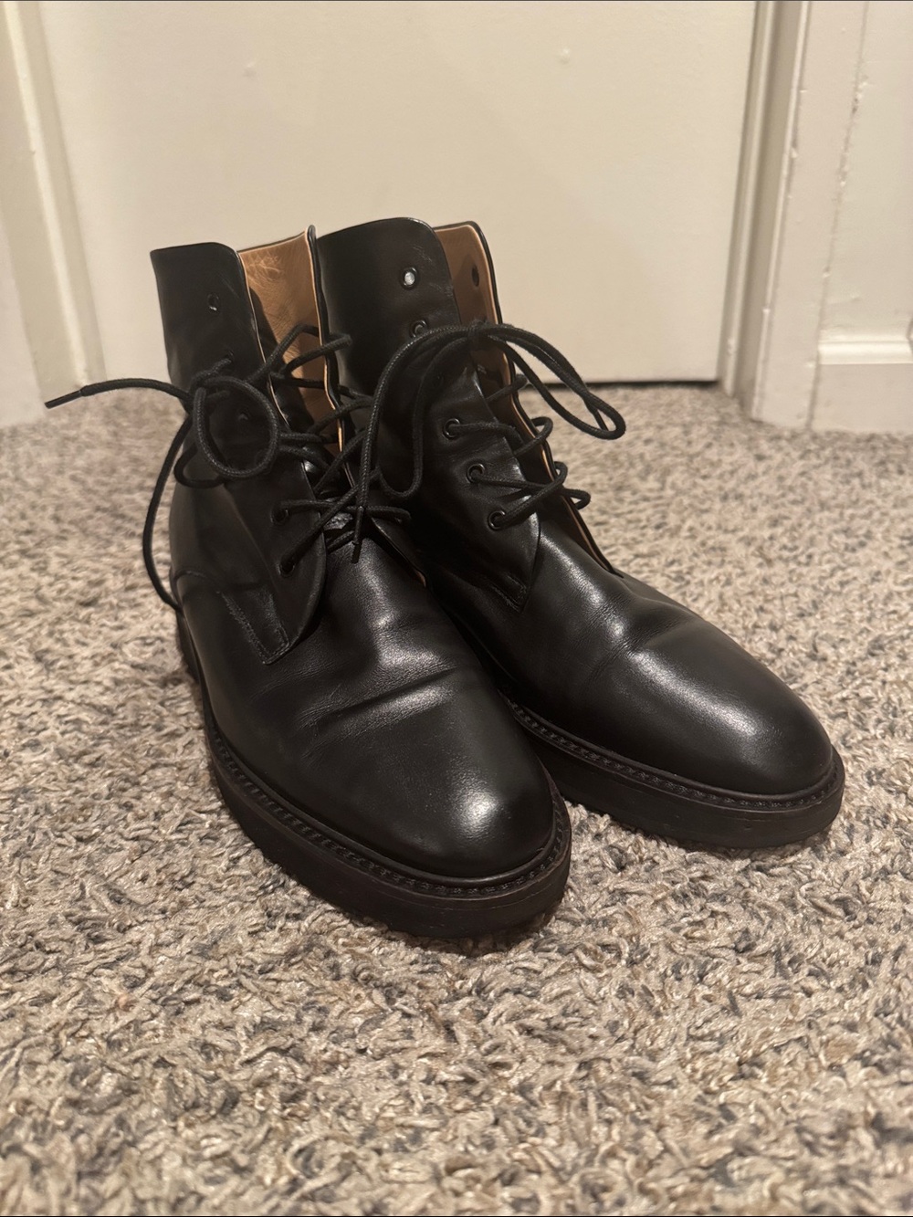 Dear Frances Park Boot Black 37.5 / 7.5